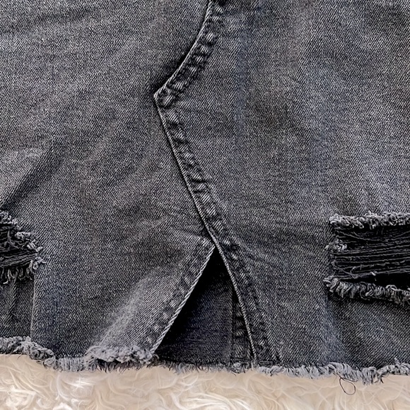 NWOT Ghostface Denim Skirt - Picture 4 of 12